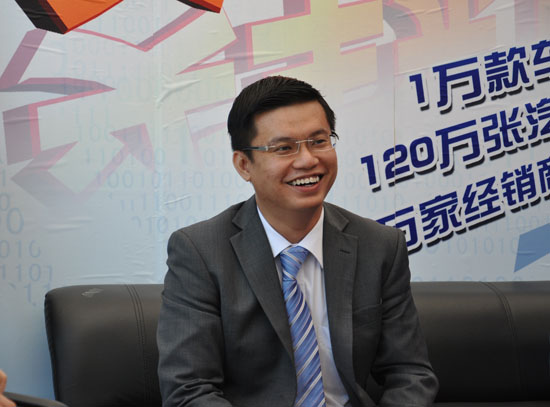 易车网专访青岛之星汽车服务副总林汉钦