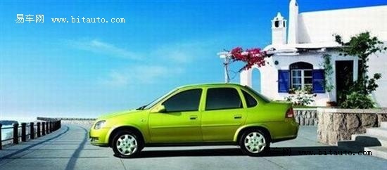 5万元起步价格 锦骏新赛欧三厢现车充足高清图片