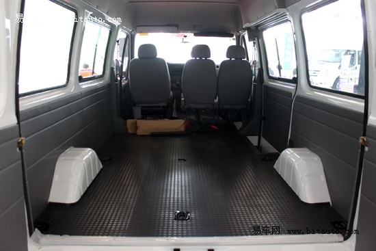 【图文】江铃全顺新款三座物流车济南超值上市