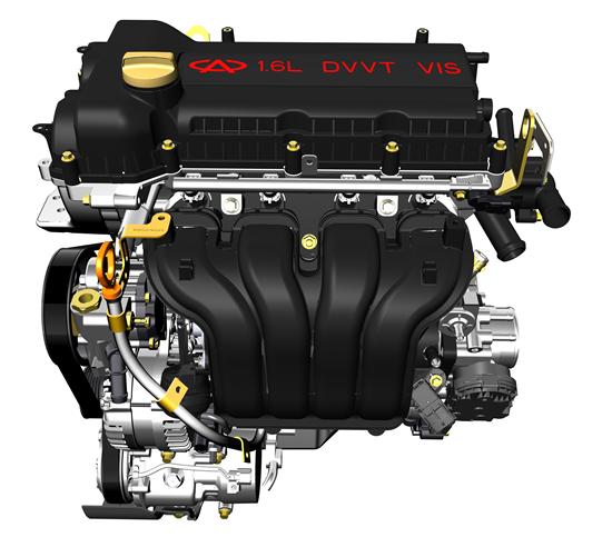 图文】奇瑞瑞虎精英版1.6DVVT发动机技术解