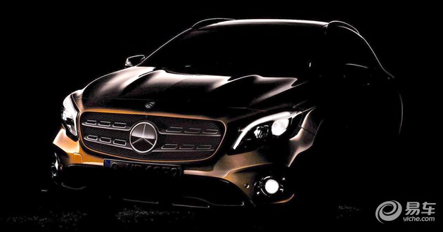 【图文】2017款奔驰GLA将于北美车展首发\/4