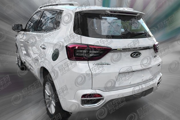 奇瑞全新suv t19谍照曝光 或为全新瑞虎5/1.5l cvt动力