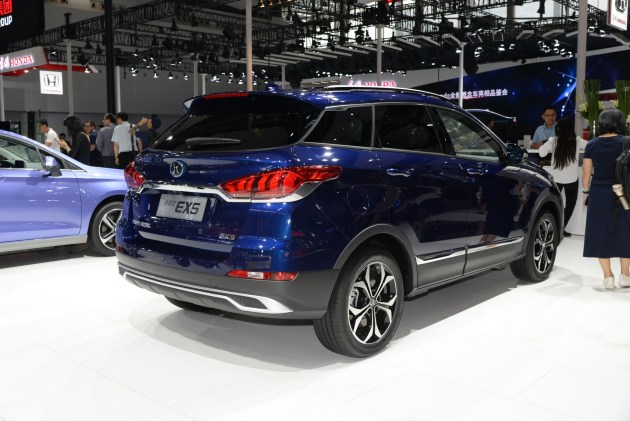 2018廣州車展:北汽新能源EX5正式亮相 2018廣州車展:北汽新能源EX5正式亮相