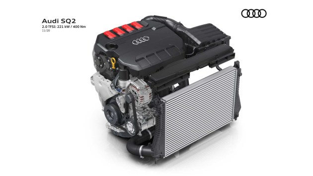 新款奥迪SQ2官图发布 外观造型优化/搭载2.0T发动机