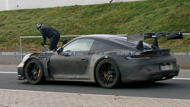 保时捷911gt3二手,保时捷911gt3报价 保时捷911gt3rs最新谍照最快有望于2021年内亮相