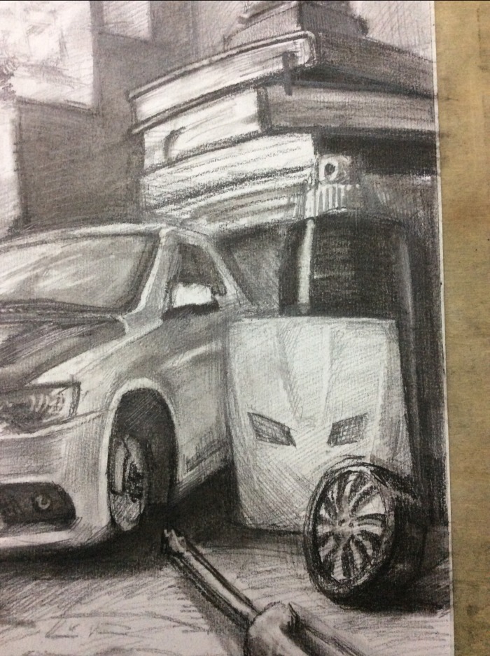 【wjl画汽车】设计素描下的汽车