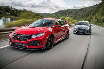 思域type r vs福克斯rs谁是世界第一钢炮