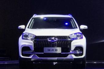 奇瑞7座su瑞虎亮相 将于北京车展上市销售