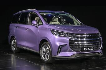 可以定制的家用mpv"小鲜肉" 实拍上汽大通g50