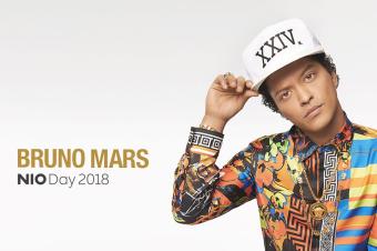 bruno mars 火星哥助阵2018蔚来日