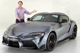 "首改"全新丰田supra,进化后才有jdm跑车的感觉!