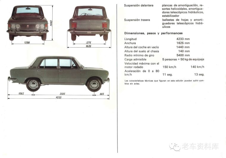 波兰产的菲亚特125p在上世纪70年代和80年代中国进口了不少,车身长度