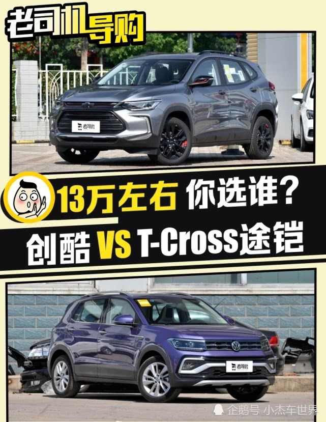 年轻时尚的小型suv之选 创酷 vs t-cross途铠