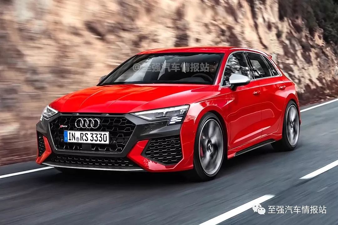 450马力轻混 2021款奥迪 rs3 原型纽北路试