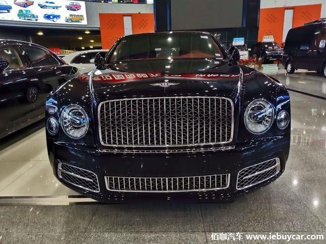 8t的世界级豪华大型轿车 宾利慕尚加长版轴距达3516mm