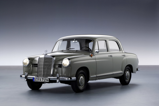 1953年的mercedes 180(w120)