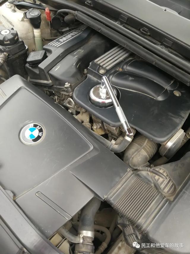 diy换给宝马e90换机油,路边找个地沟太好用了