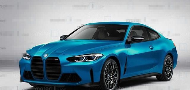 宝马bmwm4轿跑车渲染图独家曝光6款新配色或今年秋季首发