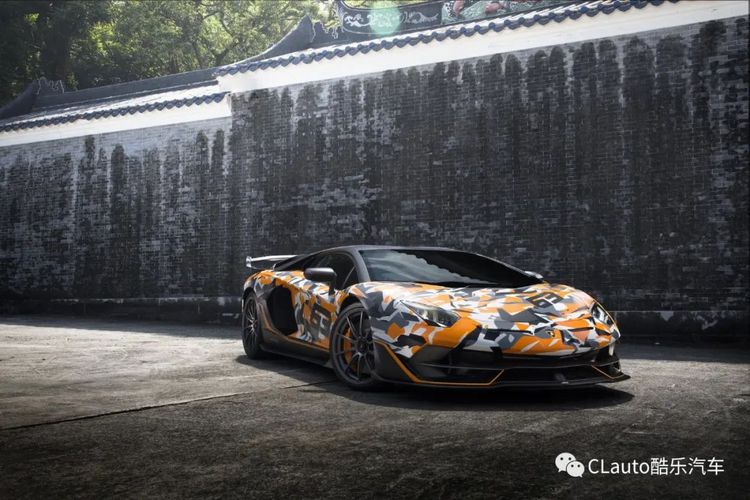 迷彩大牛aventador svj63展出,限量63台,另有同系单价