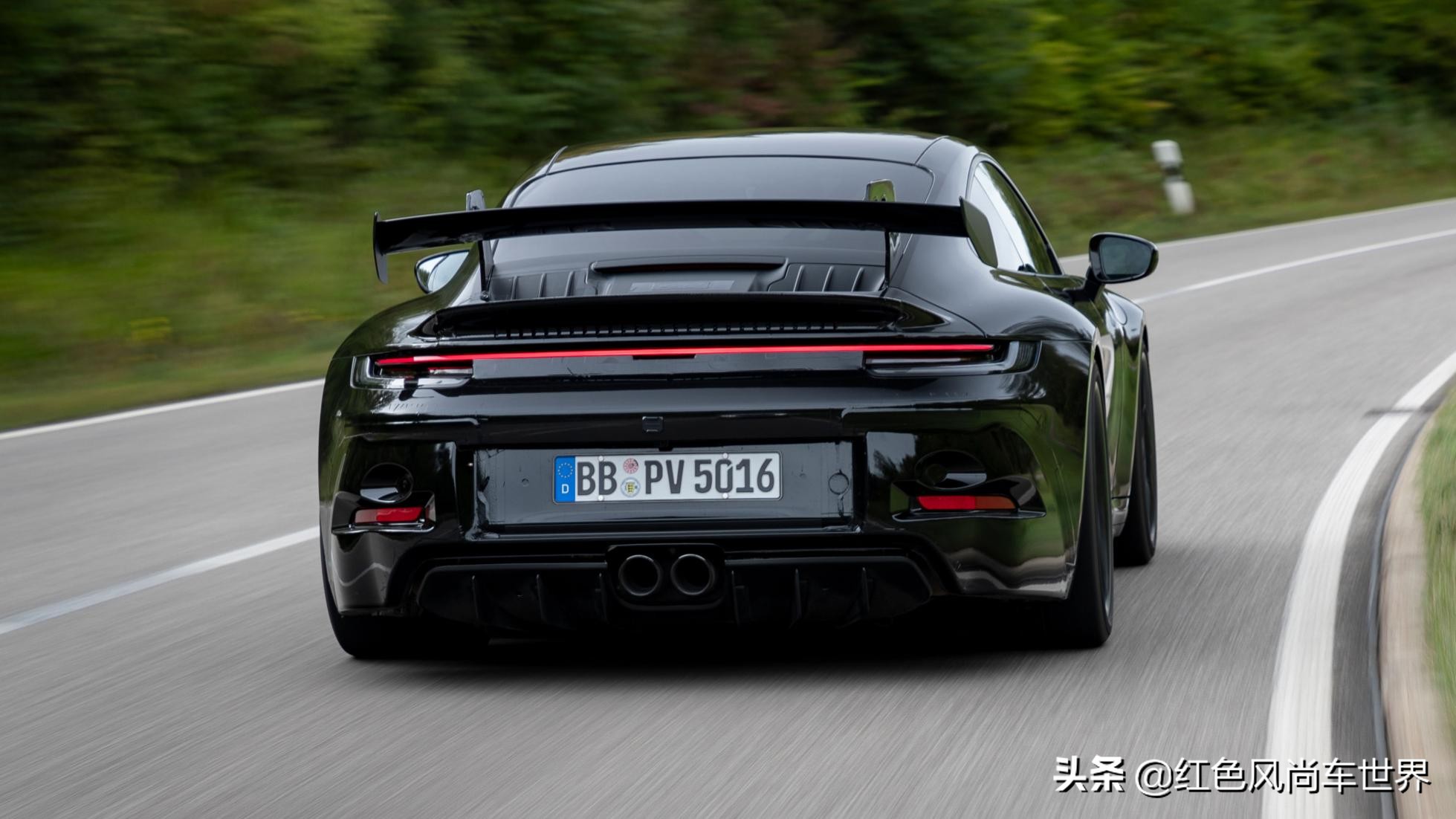 2021款保时捷992代911gt3即将推出 原型车首次亮相