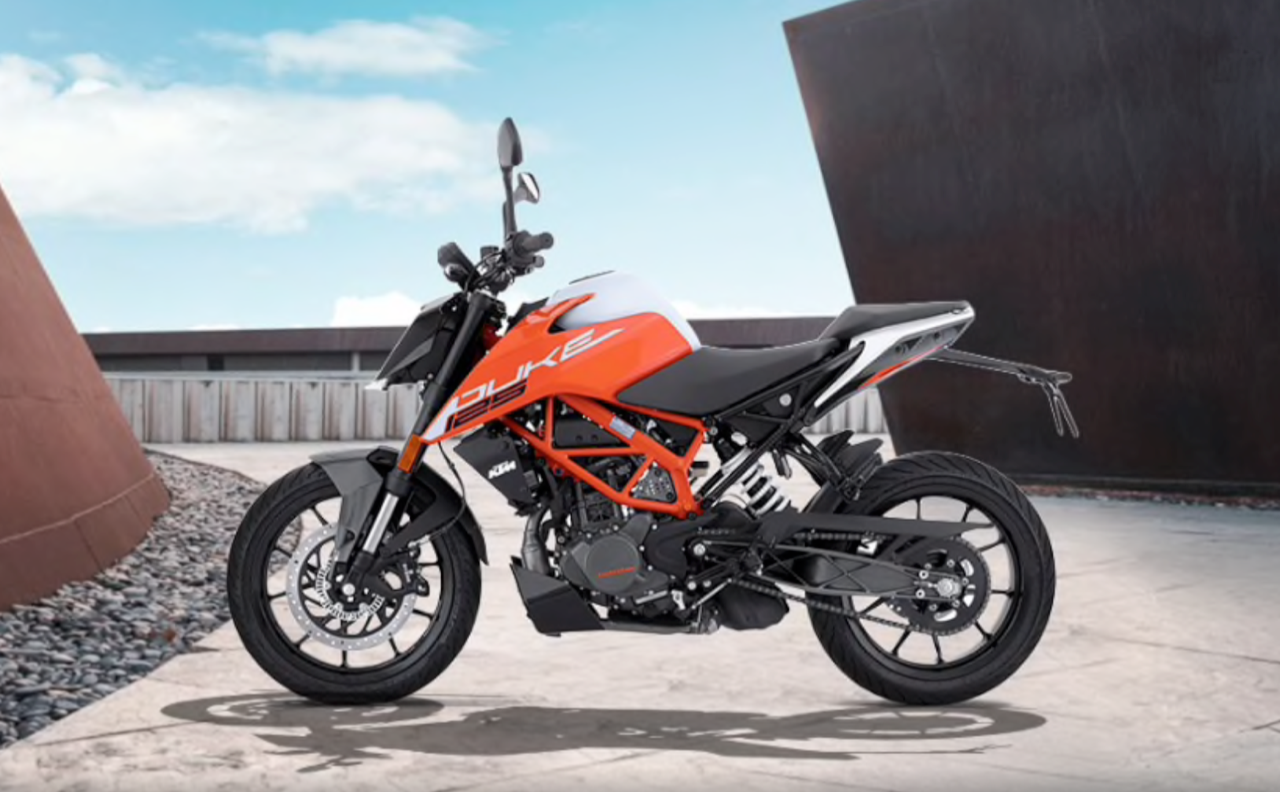 ktm排量最小入门街车125duke跟250duke同平台