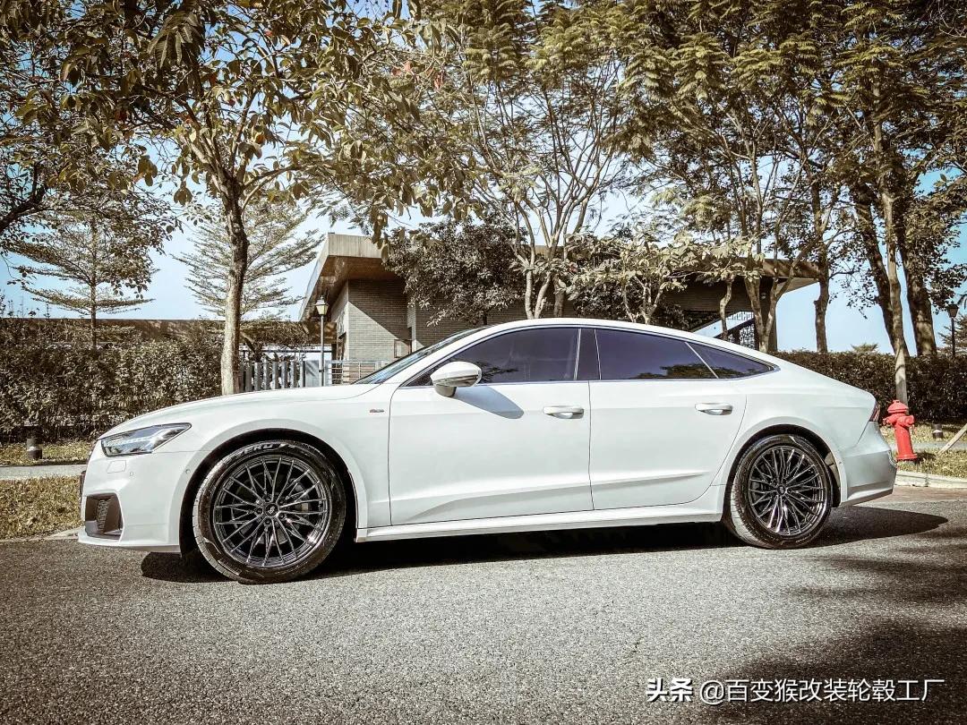 姿态比你帅跑得还比你快!改装后的奥迪a7就是这般存在