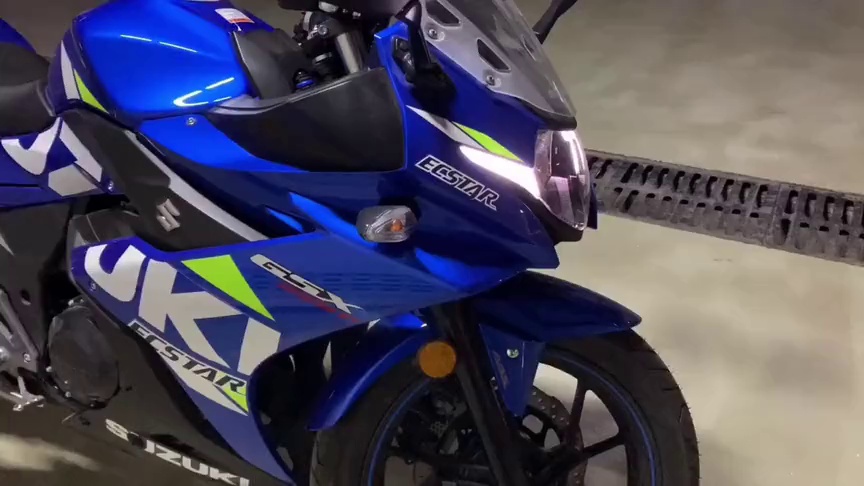 铃木gsx250r,骑帅不骑快的佛系车,经常超速