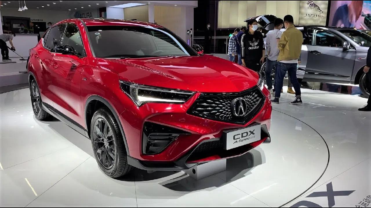 2021款讴歌 cdx a-spec出现在上海车展,绕车介绍外观内饰