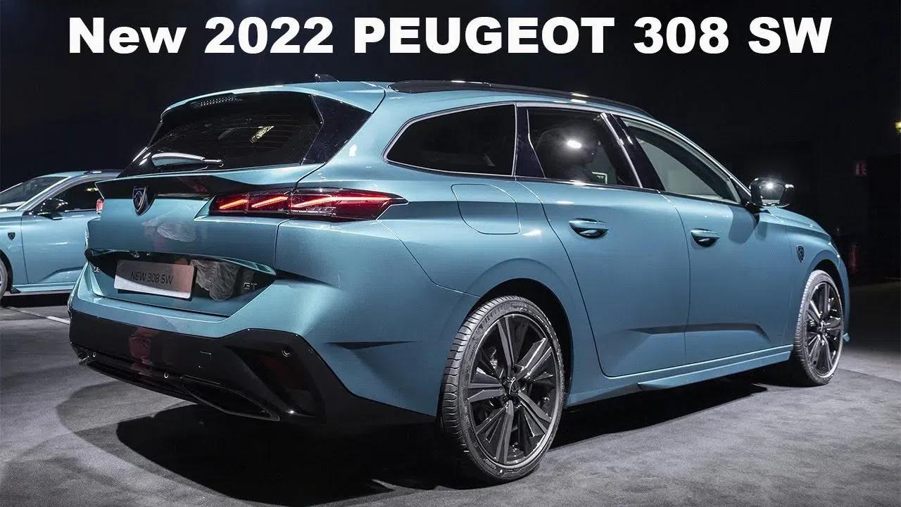 2022款标致308 sw 首次亮相,为紧凑型旅行车增添一抹优雅