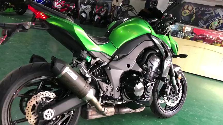 kawasaki z1000 改装排气声浪展示