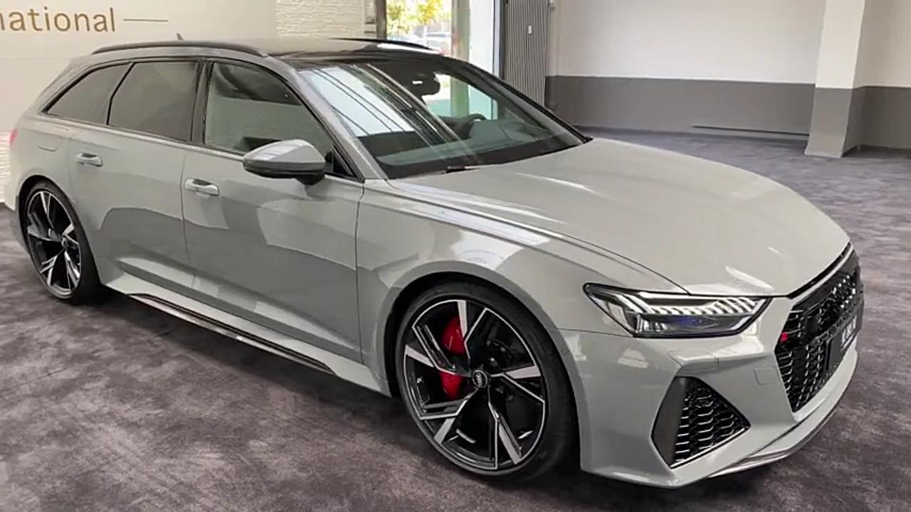 2021款奥迪rs6 avant nardo grey