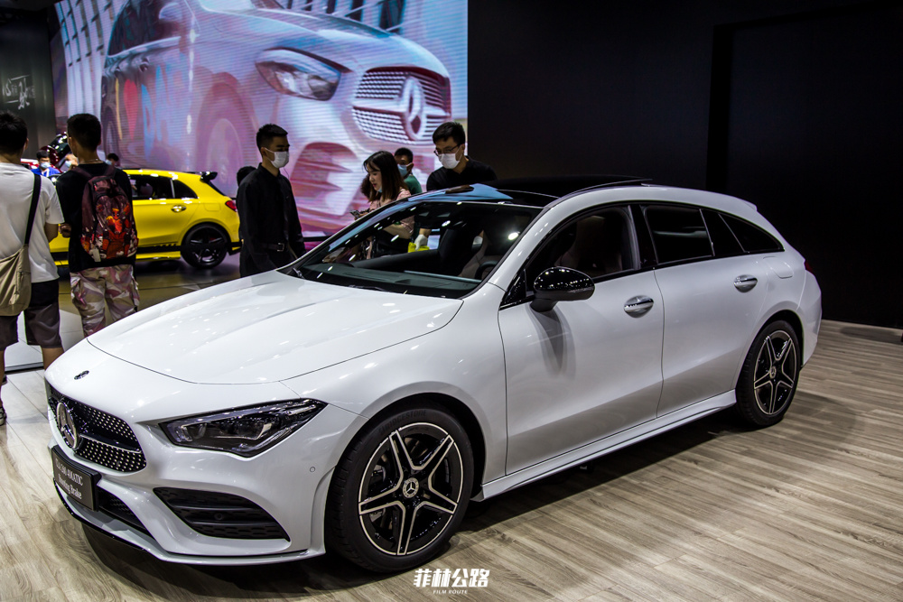 菲林公路2020成都车展报道 奔驰cla 260猎跑车