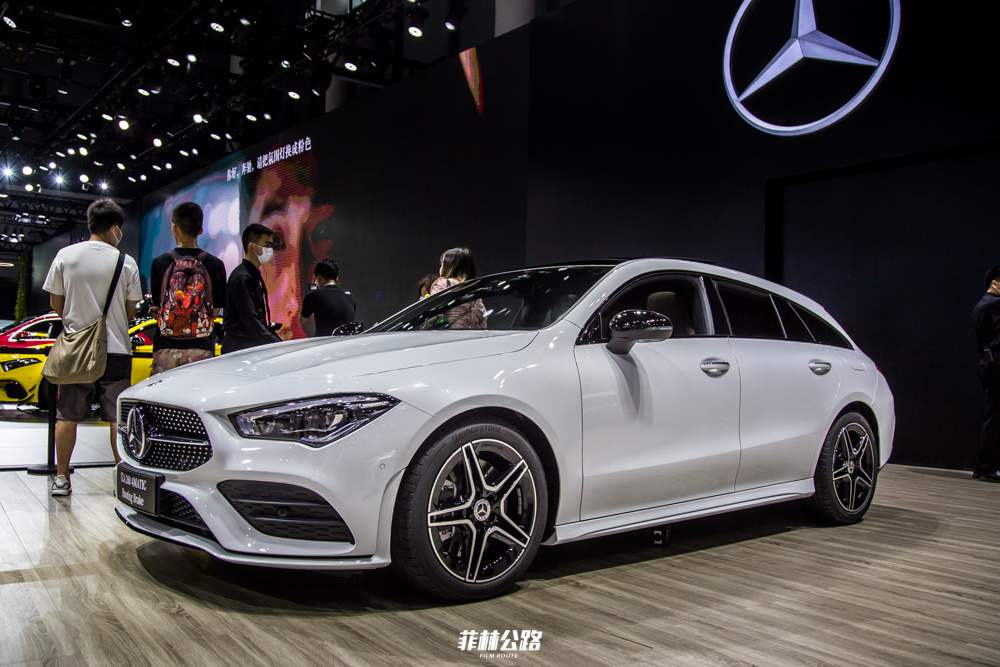 菲林公路2020成都车展报道 奔驰cla 260猎跑车