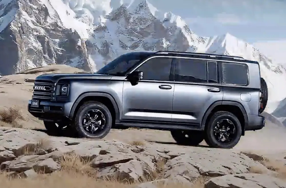 哈弗H9穿越版官图发布,AT胎双油箱即将上市