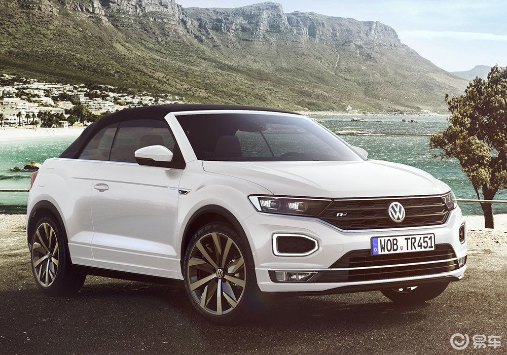 软顶敞篷大众troccabriolet跨界车官图