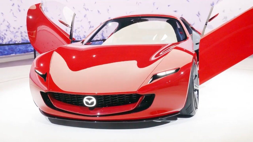 马自达rx-7此前马自达的概念车iconic sp所搭载的转子