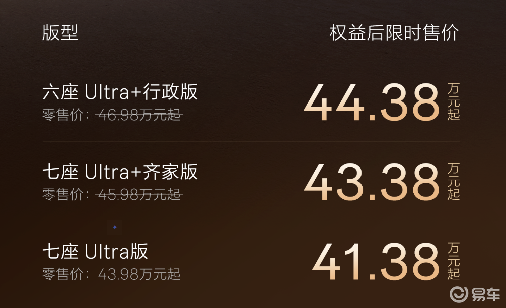 焕新极氪009上市:搭载Thor-U芯片,配双零重力座椅