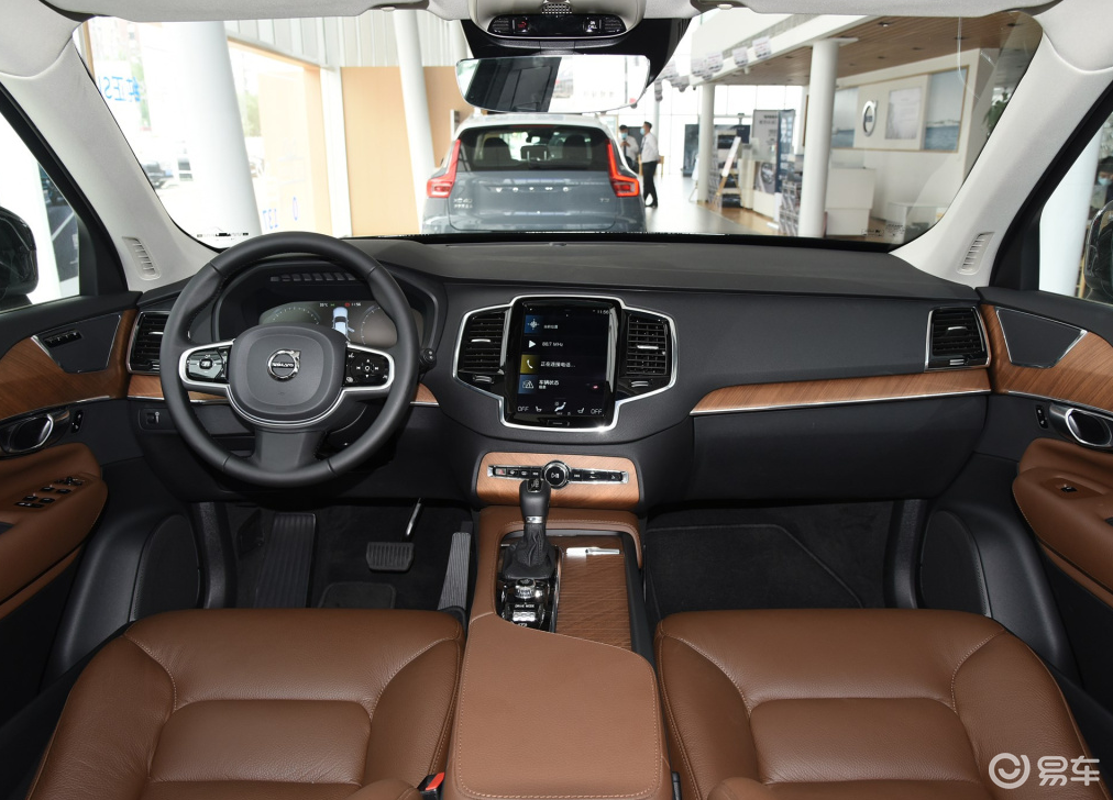 沃尔沃xc90车标-车窗-中控台-易车