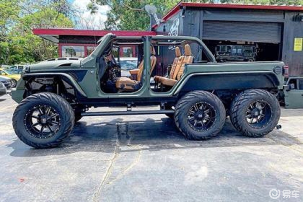 介绍一款最硬核的越野车:3.0l v6 六驱的吉普牧马人