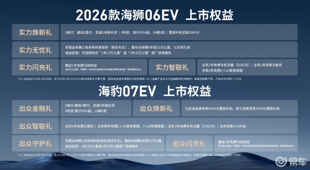 闪充来了,海豹07EV、2026款海狮06EV南昌上市
