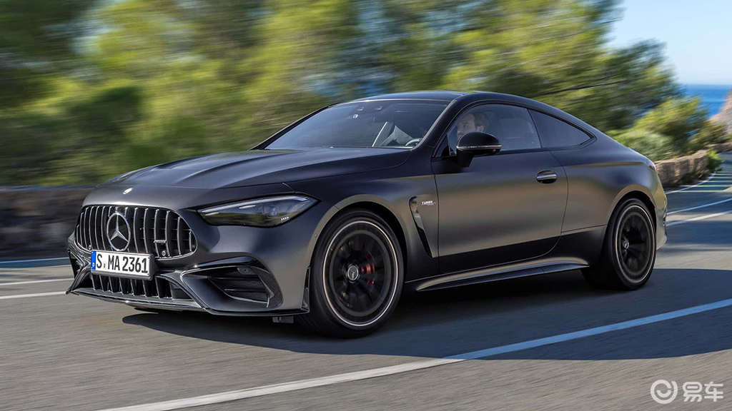 奔驰gle轿跑 amg下包围也增加了更多空气动力学套件_易车