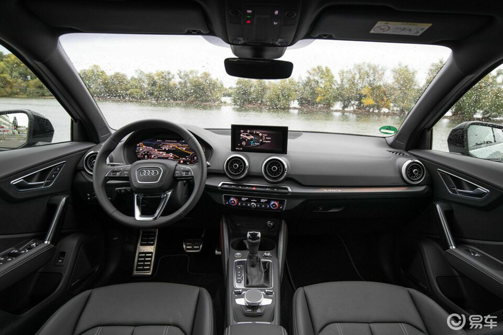 奥迪q2新车还对中控屏幕进行了改进