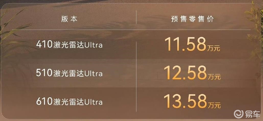 预售价11.58万起，埃安AION N60开启预售