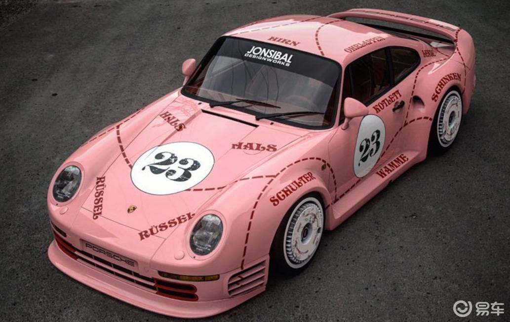 经典与个性并存 大话保时捷粉猪涂装的来龙去脉_易车