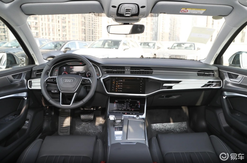 奥迪a6l进入车内_易车