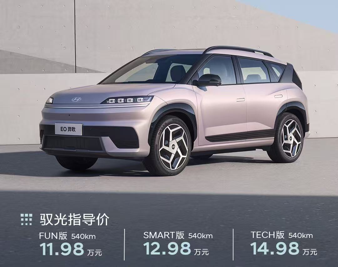 新质力纯电SUV来了！EO羿欧上市，15万内没对手？
