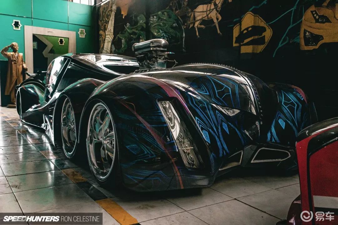 疯狂改装工匠,打造为艺术而生的多轮未来野兽汽车!