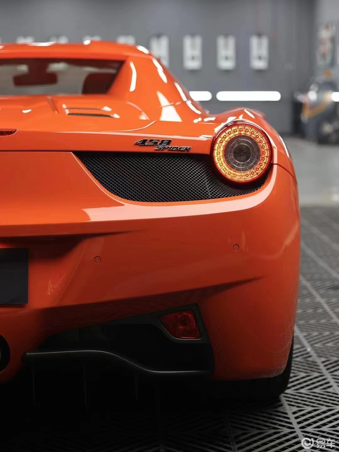 法拉利458发动机-方向盘-内饰-易车