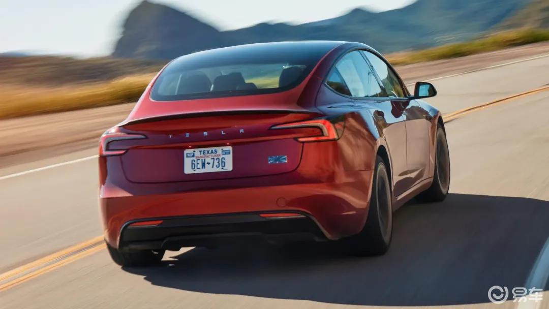 特斯拉全新 Model 3 高性能版发布_易车