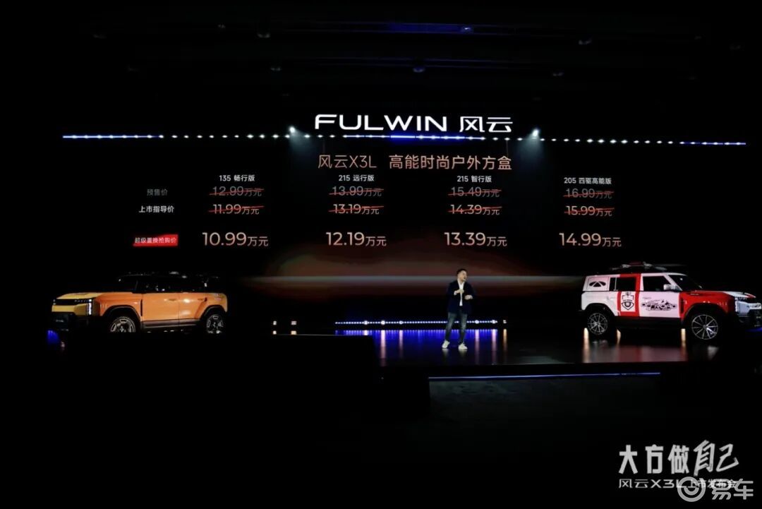 10万出头就能买“路虎”了？风云X3L 搞什么